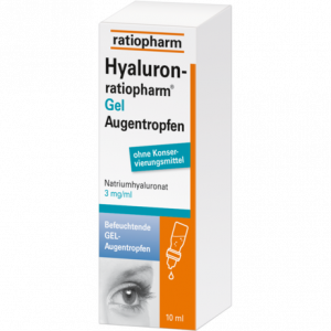 HYALURON-RATIOPHARM Gel Augentropfen